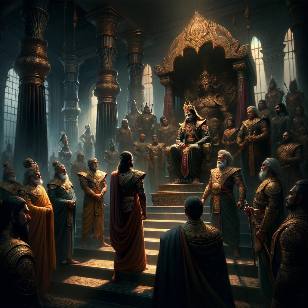 Ravana Informed of Rama’s Recovery